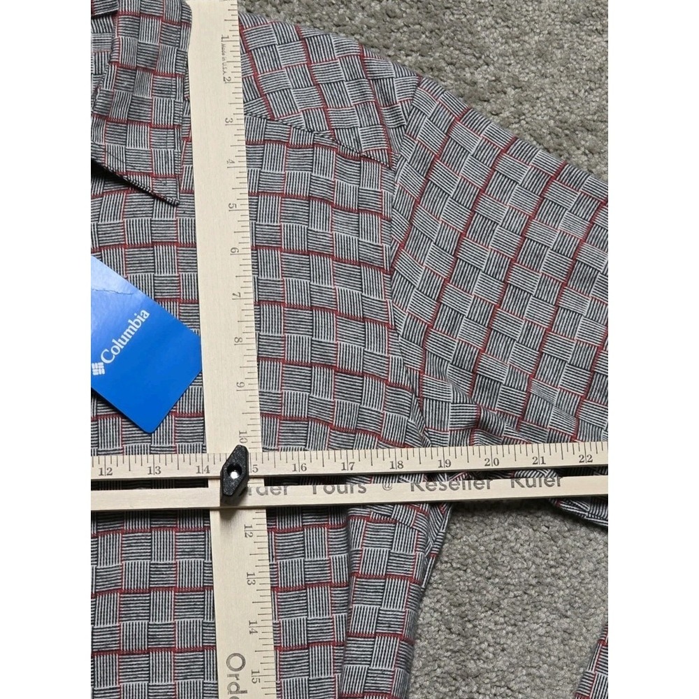 NWT Columbia Holly Hideaway Flannel Dress Womens M 100% Cotton Pockets Button‎ - Picture 15 of 16